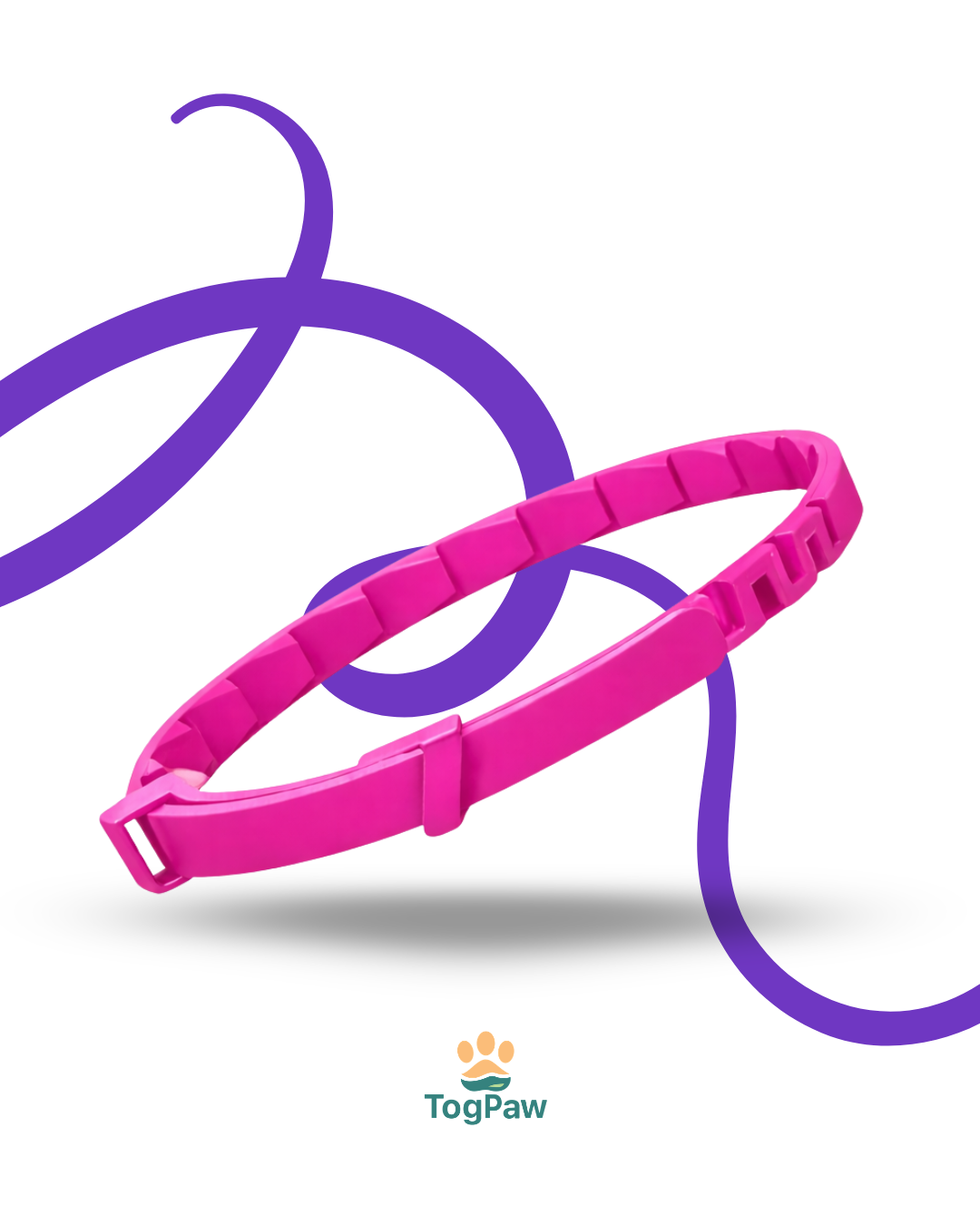Collar Calmante TogPaw color morado